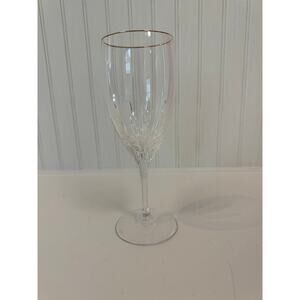 Lenox Water Goblet Firelight Gold   Discontinued